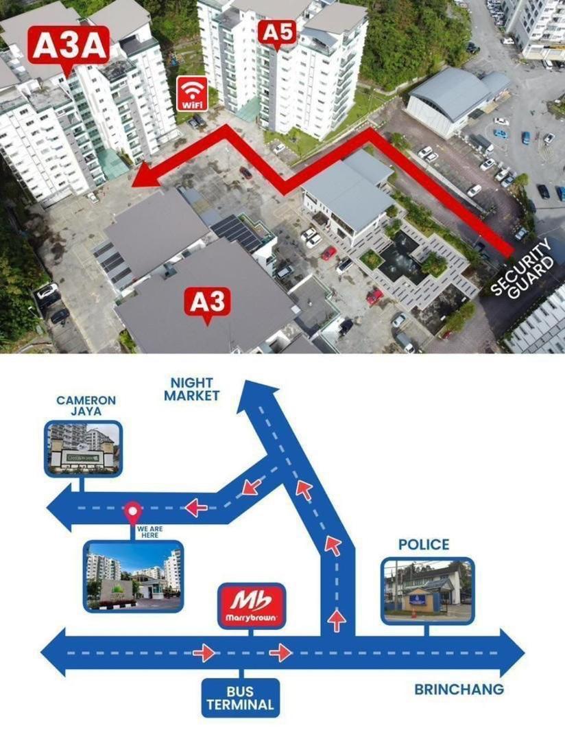 Hostel A3A Oastel Coliving Tanah Rata Zewnętrze zdjęcie